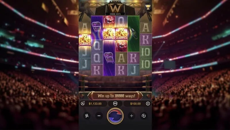 Reel Royale Showdown – cztery symbole Scatter, uruchamiające rundę bonusową